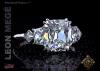 True Antique™ Five Stone Ring By Leon Megé R6295 True Antique™ Five Stone Ring By Leon Megé R6295